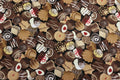 Coffee Themed 1 yard Precuts Quilt Fabric Bundle