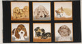 Puppy Love Quilt Fabric Panel By In The Beginning Fabrics
