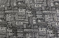 Life Happens Wine Helps Wine Words Quilt Fabric by Northcott