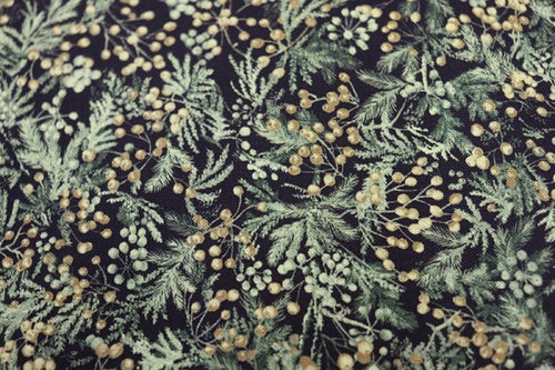 Cabin View Cedar Branches Quilt Fabric By Northcott Fabrics