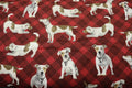 For the Love of Pete Dogs Allover Red Quilt Fabric By Northcott Fabrics