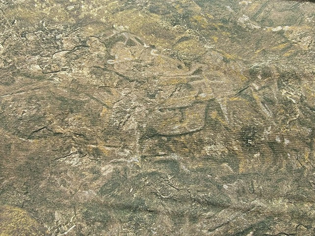 Stone Texture "Winter Gathering" by Northcott Fabrics