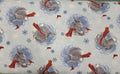Donkey Toss "Little Donkey's Christmas" Flannel By the Yard Northcott Fabric