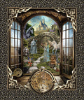 Legendary Journeys Quilt Collection Large Quilt Fabric Panel by In The Beginning Fabrics