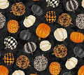 Hallow's Eve Tossed Pumpkins by Cerrito Creek Studio Quilt Fabric by Northcott Fabrics