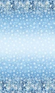 All That Glitters Running Snow and Silver Glitter Quilt Fabric By Northcott Fabrics
