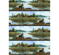Northwood Naturescapes Border Stripe Quilt Fabric by Northcott Fabrics