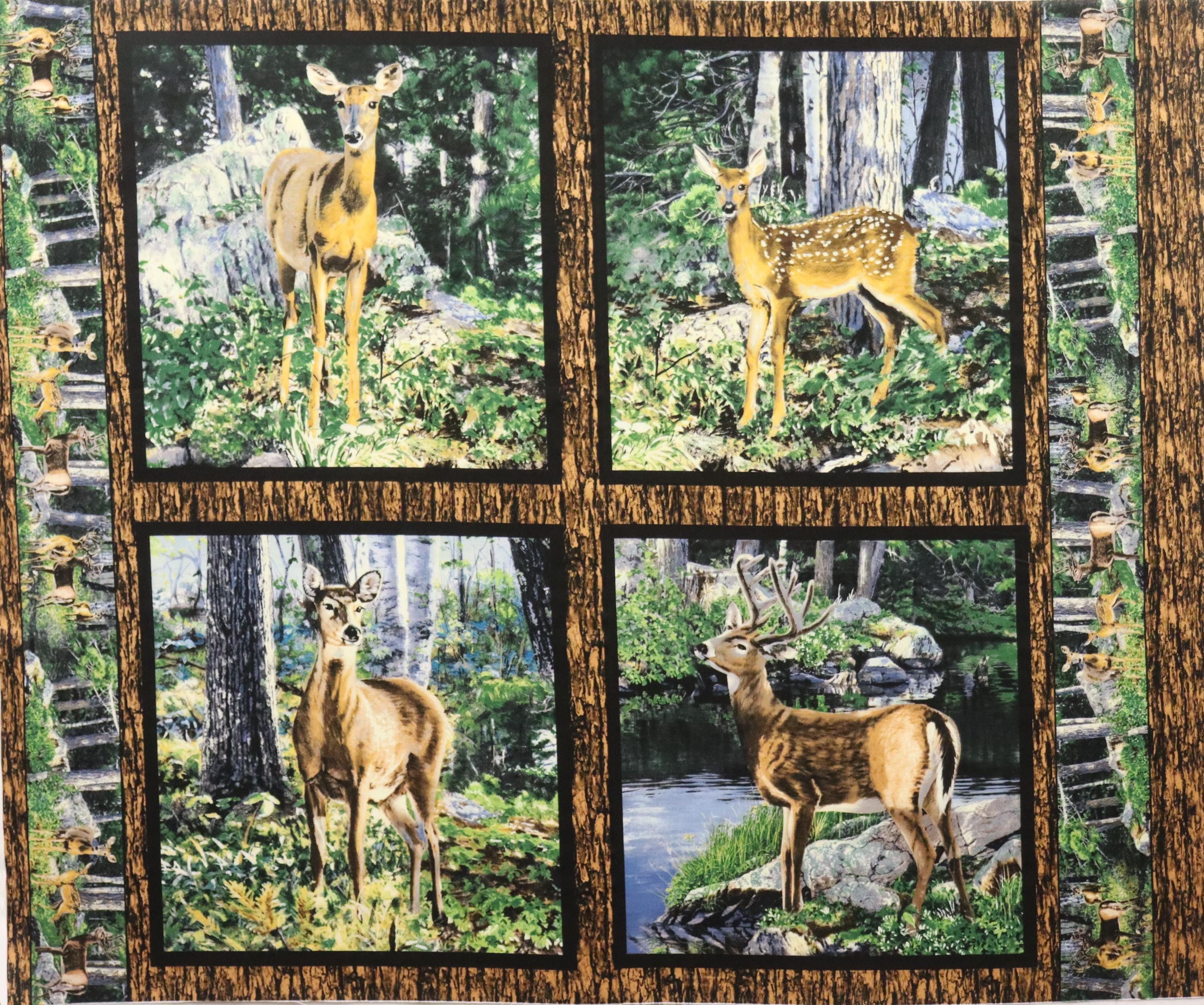 Cradle Rock Pillow Fabric Panel ~ Springs Creative