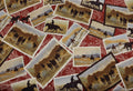 Ranch Hands Post Card Pictures Red Fabric by the Yard~ Windham Fabrics