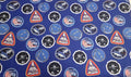 Out of This World NASA Patches Quilt Fabric By Riley Blake Fabrics