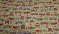 All American Road Trip Old Vans Tan Background Quilt Fabric by Studio E Fabrics
