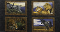 Go Wild Wild Animals Quilt Fabric Panel ~ Windham Fabrics