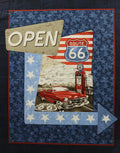 All American Road Trip Quilt Fabric Panel By Studio E Fabrics