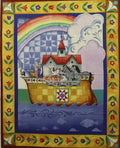 Noah's Ark Quilt Fabric Panel By Springs Creative