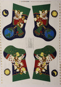Royal Christmas Collection Angel Fabric Stockings