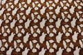 Home on the Range Brown Cow Print Quilt Fabric by Blank Quilting Corp