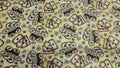 Poker Chips and Cards Tan Background Quilt Fabric by Blank Studios