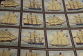 Mariner Ships Quilt Fabric By Marshal Dry Goods
