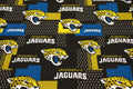 NFL Jacksonville Jaguars 59" Wide Quilt Fabric