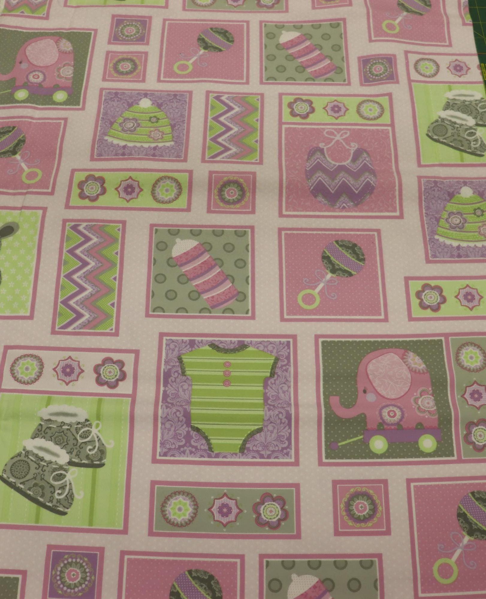 Precious Baby Flannel Fabric By Studio E Fabrics