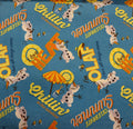Olaf Chillin Toss Quilt Fabric By Springs Creative Fabrics
