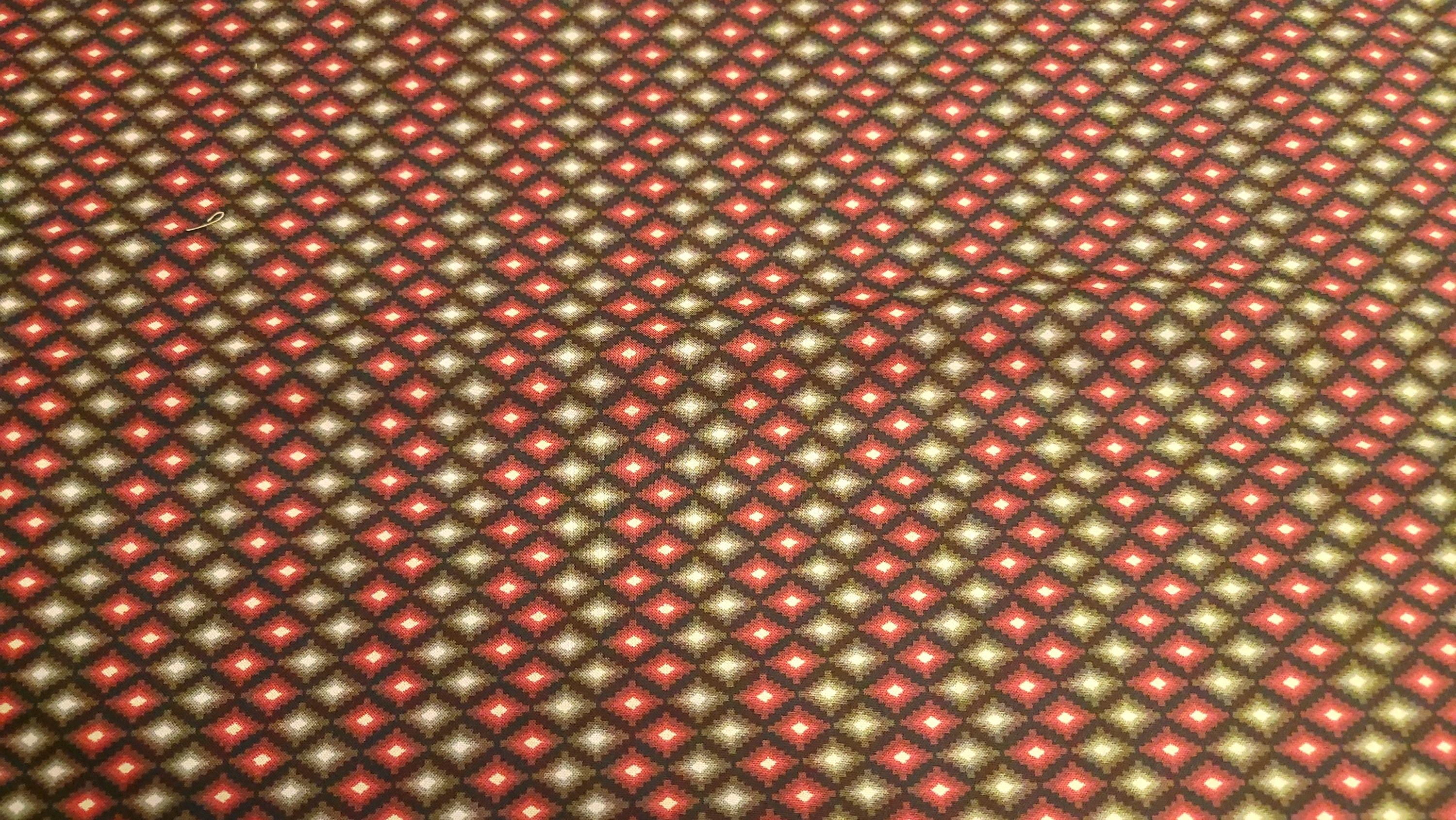 Living Lodge Black Diamonds Quilt Fabric By Bentarex