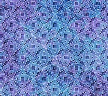 Stonehenge Celtic Roots Knots Purple Multi Quilt Fabric By Northcott Fabrics