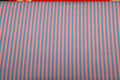 Pink with Blue Stripes Quilt Fabric