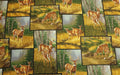 Whitetail Deer Patch Quilt Fabric By Wild Wings LLC