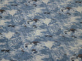Landscape Medley Blue 175 Water and Rocks Quilt Fabric By Elizabeth Studios