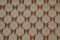 Daisy Garden Butterflies Red Quilt Fabric By QT Fabrics