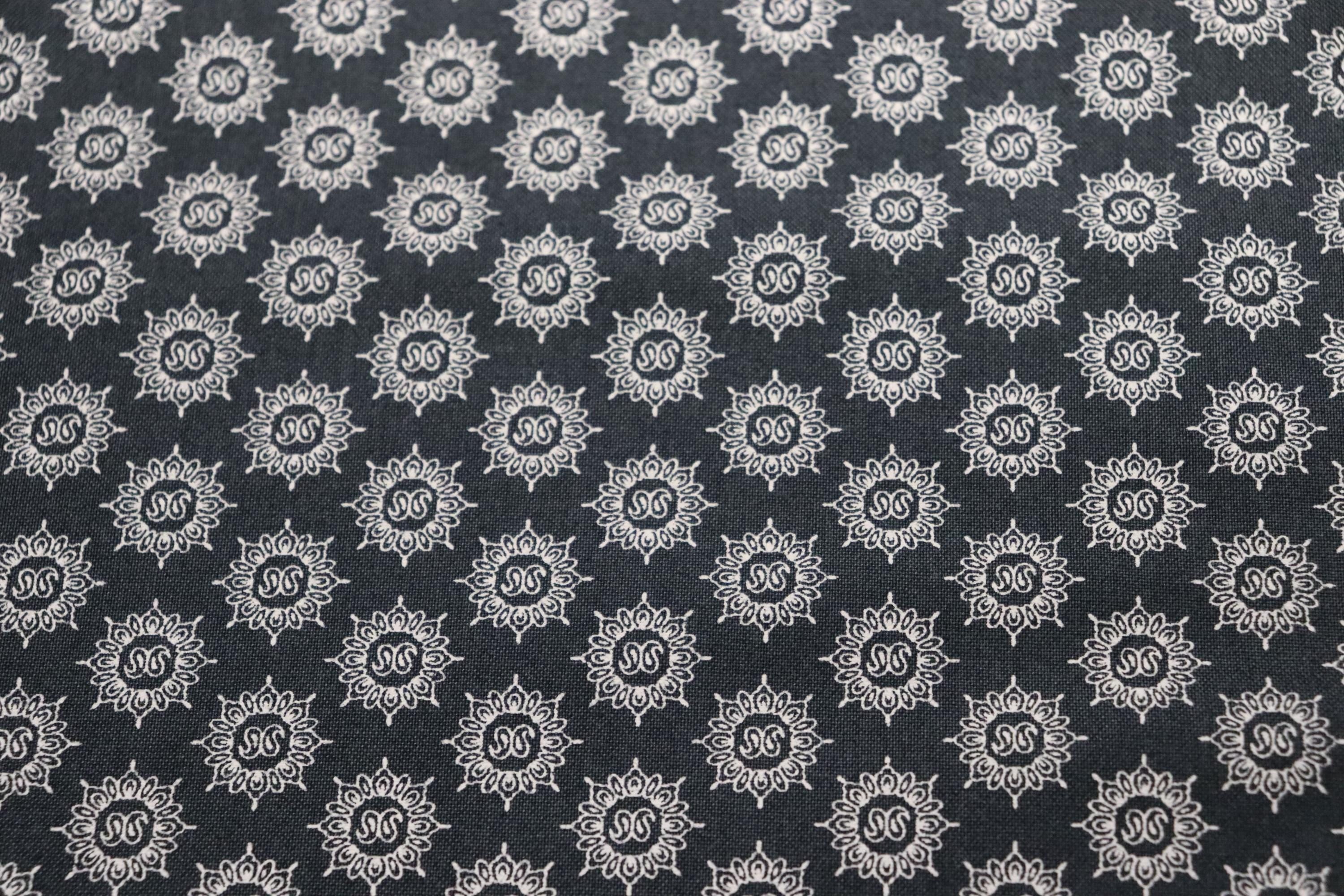 Feed Company 5774 Black with White Quilt Fabric By Moda Fabrics