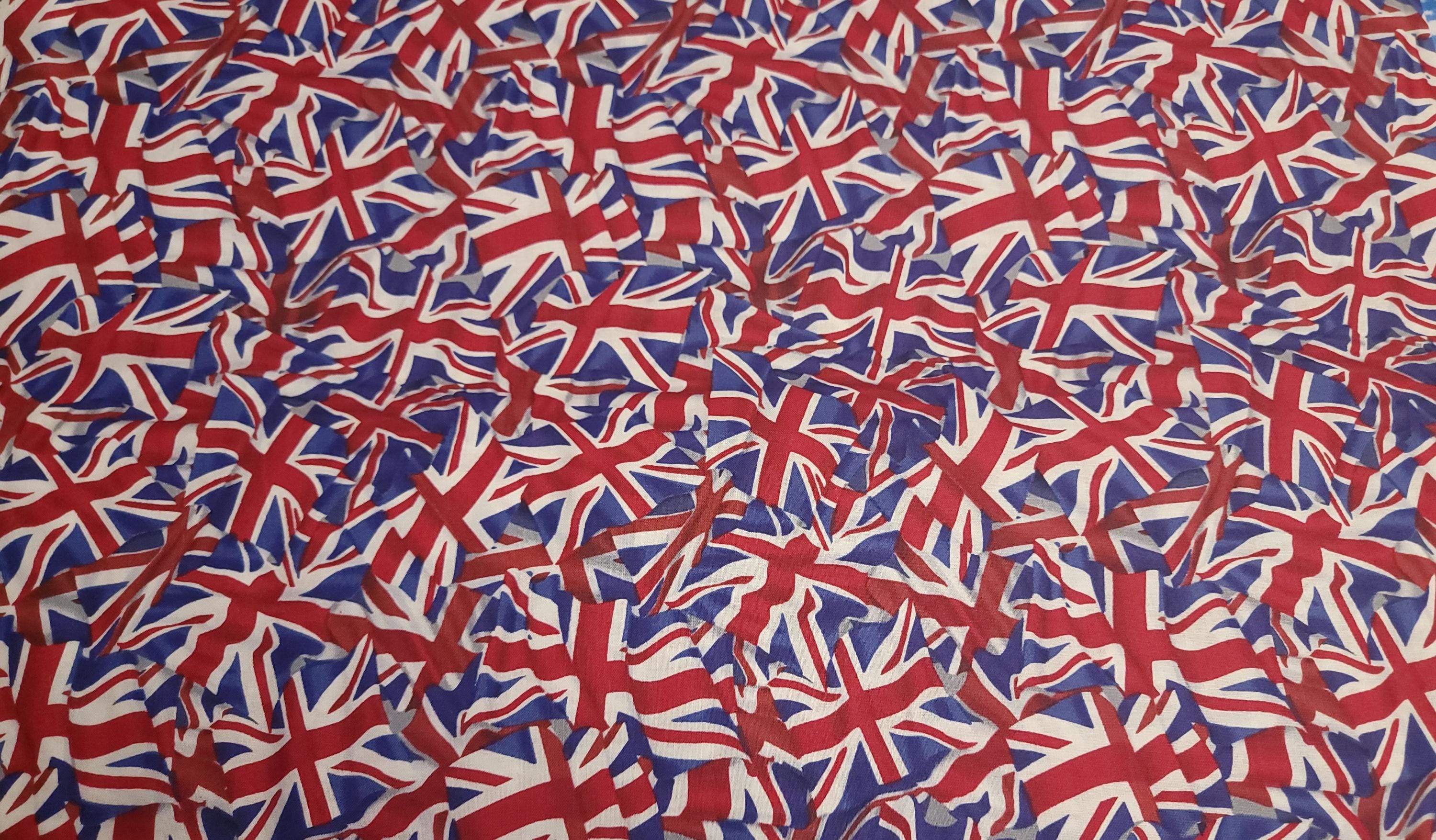 American Pride Union Jack Quilt Fabric By Fabri-Quilt, Inc