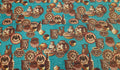 Adobe Aztec Pots Quilt Fabric By Windham Fabrics