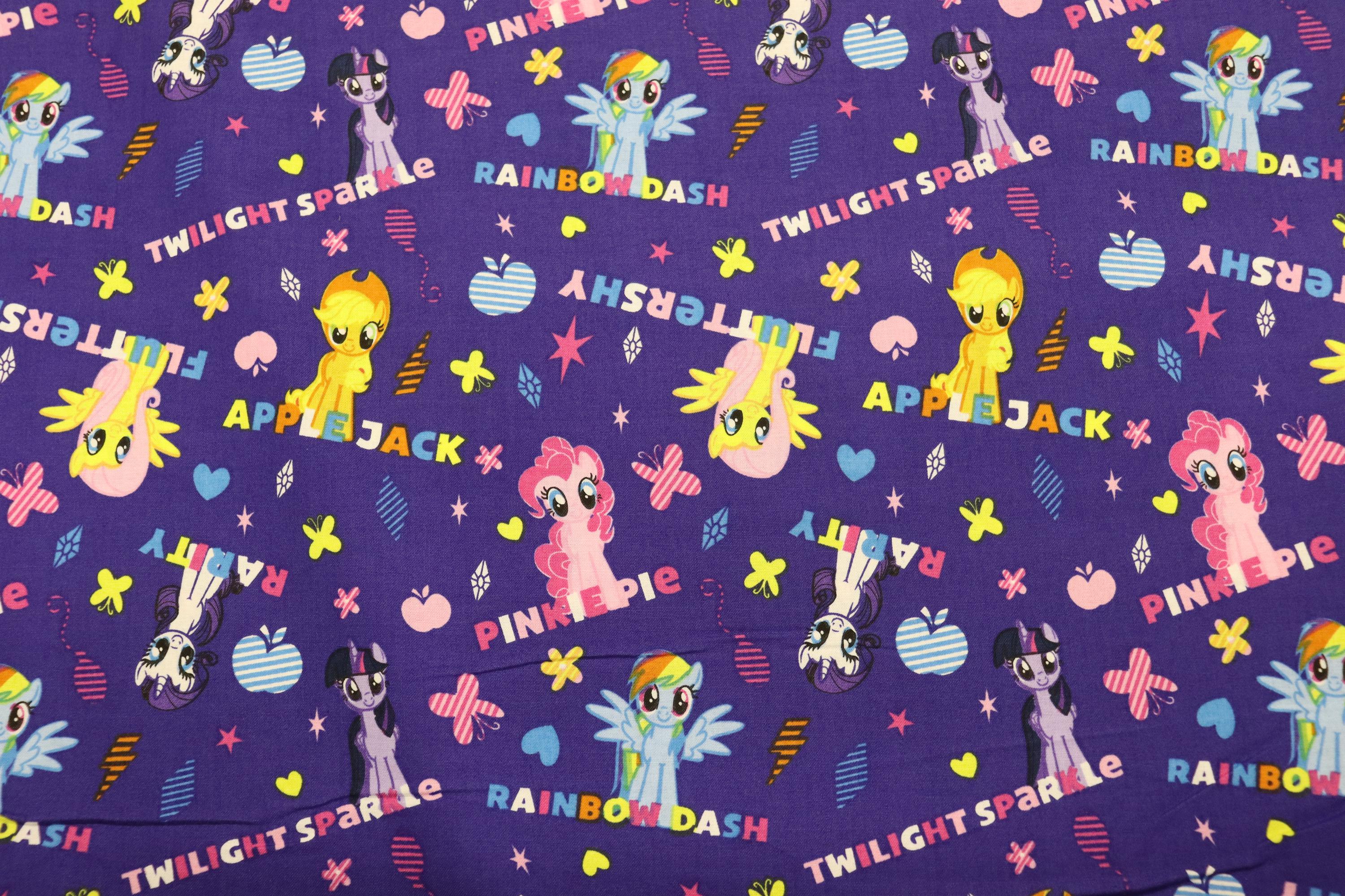 My Little Ponies Quilt Fabric By Springs Creative
