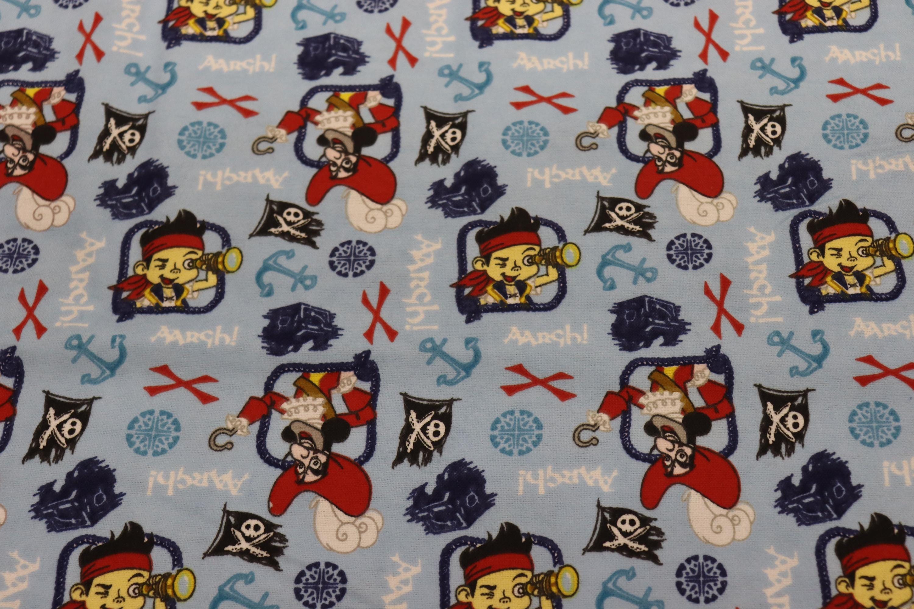 Jake and The Neverland Pirates Quilt Fabric By Springs Creative