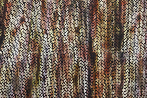 Bargello Browns Quilt Fabric By Red Rooster