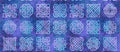 Stonehenge Celtic Roots Large Celtic Knots Purple Multi Quilt Fabric By Northcott Fabrics