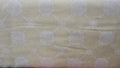 High Tea Collection Yellow with White Flower and Diamond Pattern Quilt Fabric By Liecen