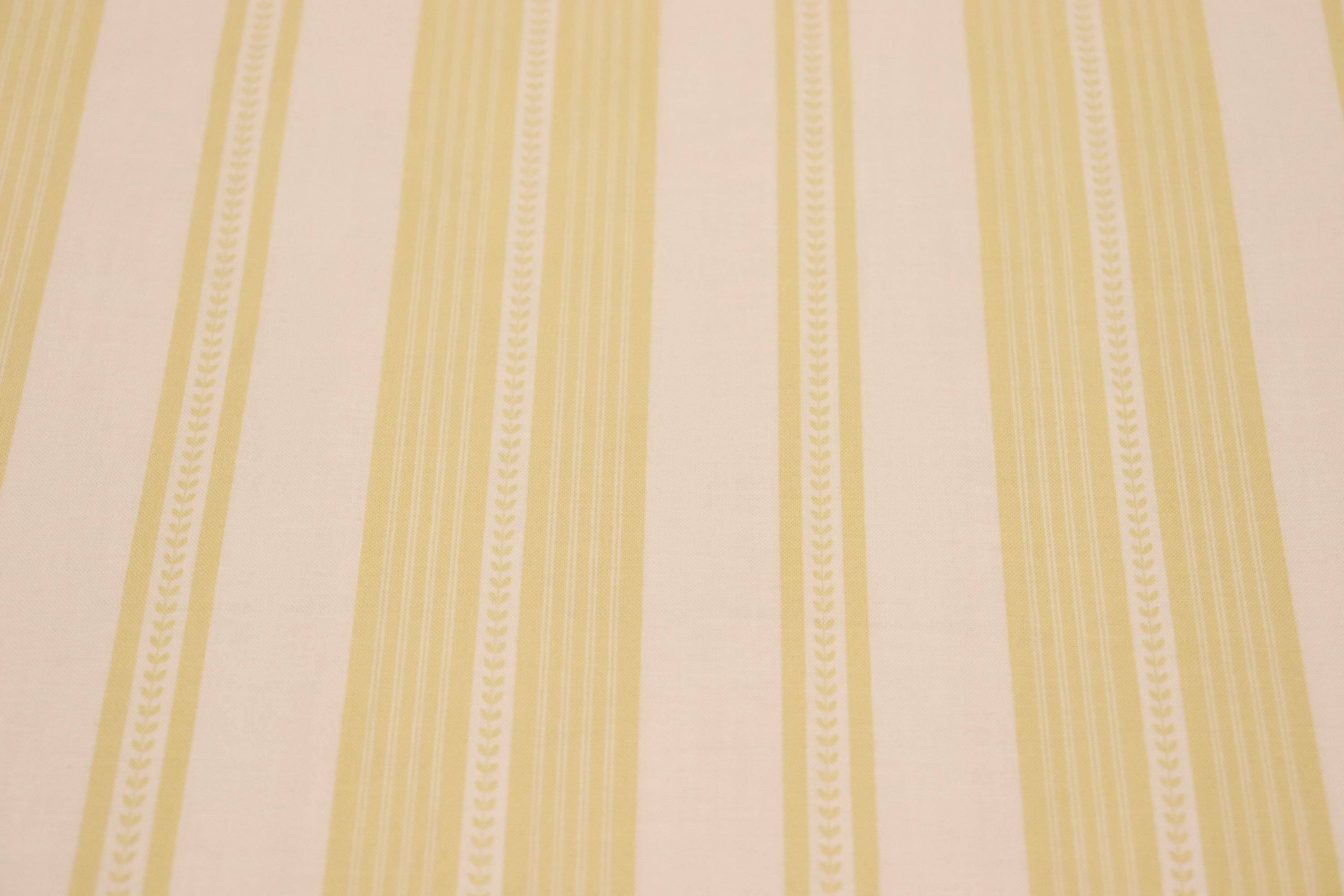 Sweet Love Tan and White Stripes Quilt Fabric By Moda Fabrics