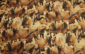 Greener Pastures Allover Horses Quilt Fabric By Wilmington Prints