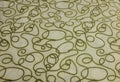 Rodeo Roundup Rope with Tan Background Quilt Fabric By Henry Glass