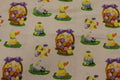 Hallmark Special Occasion Easter Ducks and Baskets Pink ~ Westminister Fibers ~ Quilt Fabric