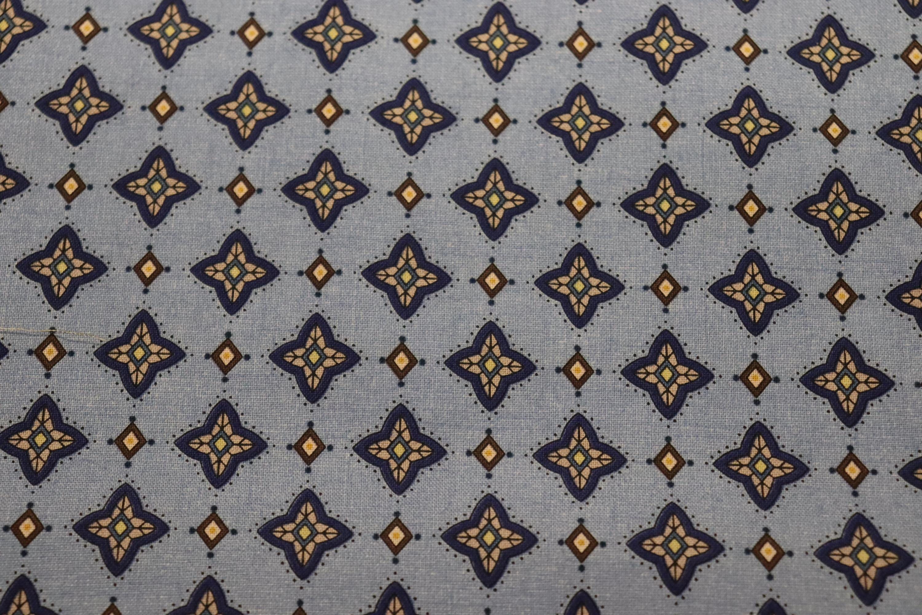 Silent Flight Blue Background Quilt Fabric By QT Fabrics