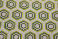 Metro Green and White Hexagons Quilt Fabric By QT Fabrics
