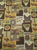 Air Control 2nd Air Service Quilt Fabric By E.E. Schenck
