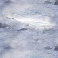 Sea Salt Focal Canon Beach Purple Haze Quilt Fabric By Hoffman Fabrics