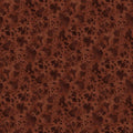 Wild and Free Cow Hide Brown On Brown Quilt Fabric by Northcott Fabrics