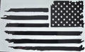 Distressed American Flag Sticker