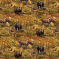 Naturescapes Wilderness Moose, Deer, Bear Allover By Northcott Fabrics